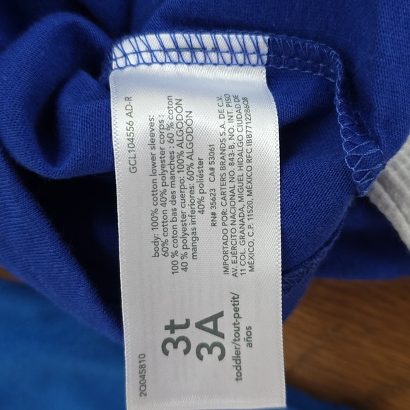 OKIE DOKIE AND CARTER'S BRANDS TODDLER BOYS SHIRT BUNDLE OF 4 ITEMS SIZE 3T - Picture 12 of 16